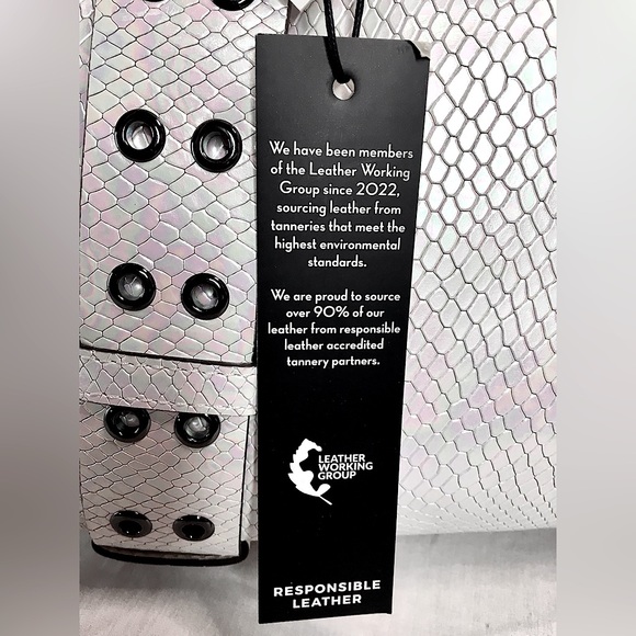 Aimee Kestenberg Cooper Leather Convertible Shoulder Bag - Hologram Snake - Picture 10 of 17